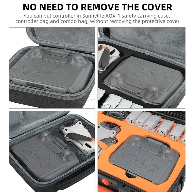 Drone Accessories 2 in 1 Remote Controller Sun Hood Sunshade Screen Protective Shell Cover For DJI Mini 3 Pro/Mini 3/Mavic 3 RC Drone Accessories