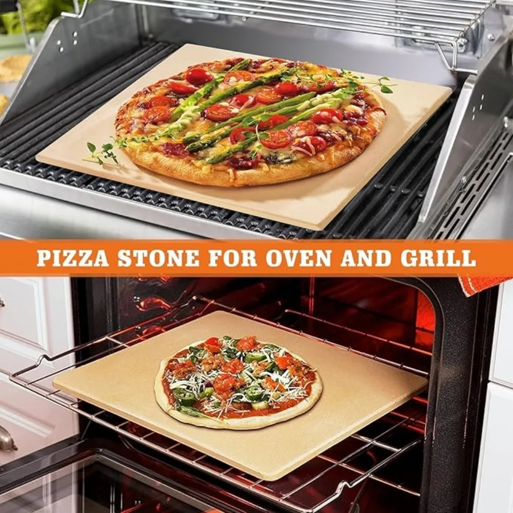 Oven Pizza Stones Pans Pizza Stone Heavy Duty Non-stick Heat