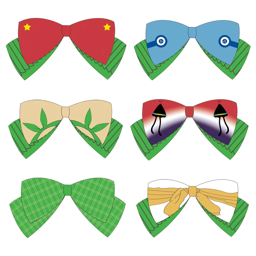 

Anime The Quintessential Quintuplets Cosplay Cartoon Headdress Hair Ring Bow Headwear Spring Clip Duck Beak Clip