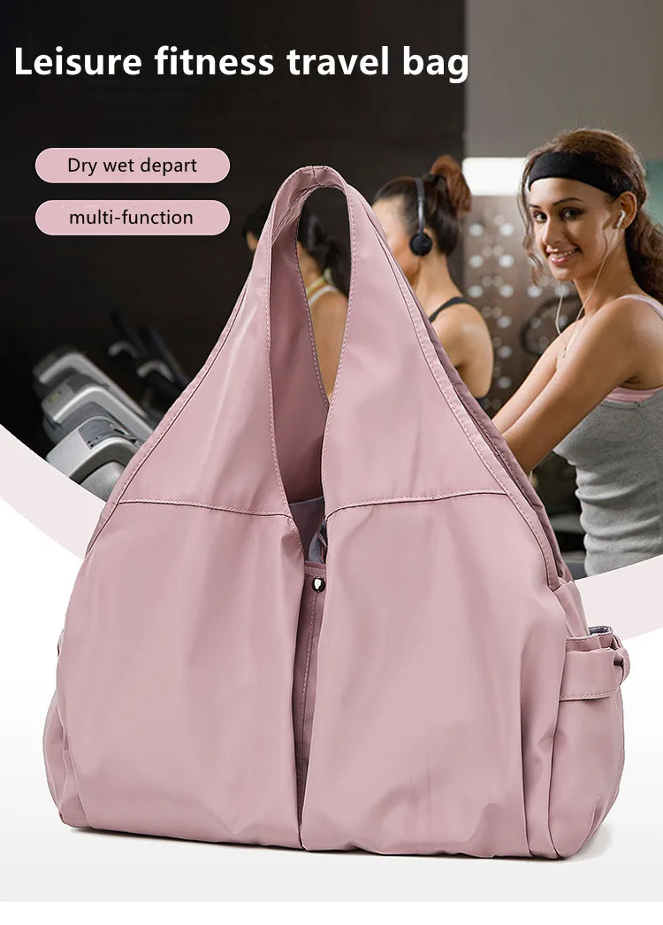 

Weekend Leisure Travel Bag Ladies Large-capacity Luggage Bag Swimming Bag Dry And Wet Separation Sports Gym Bag Handbag