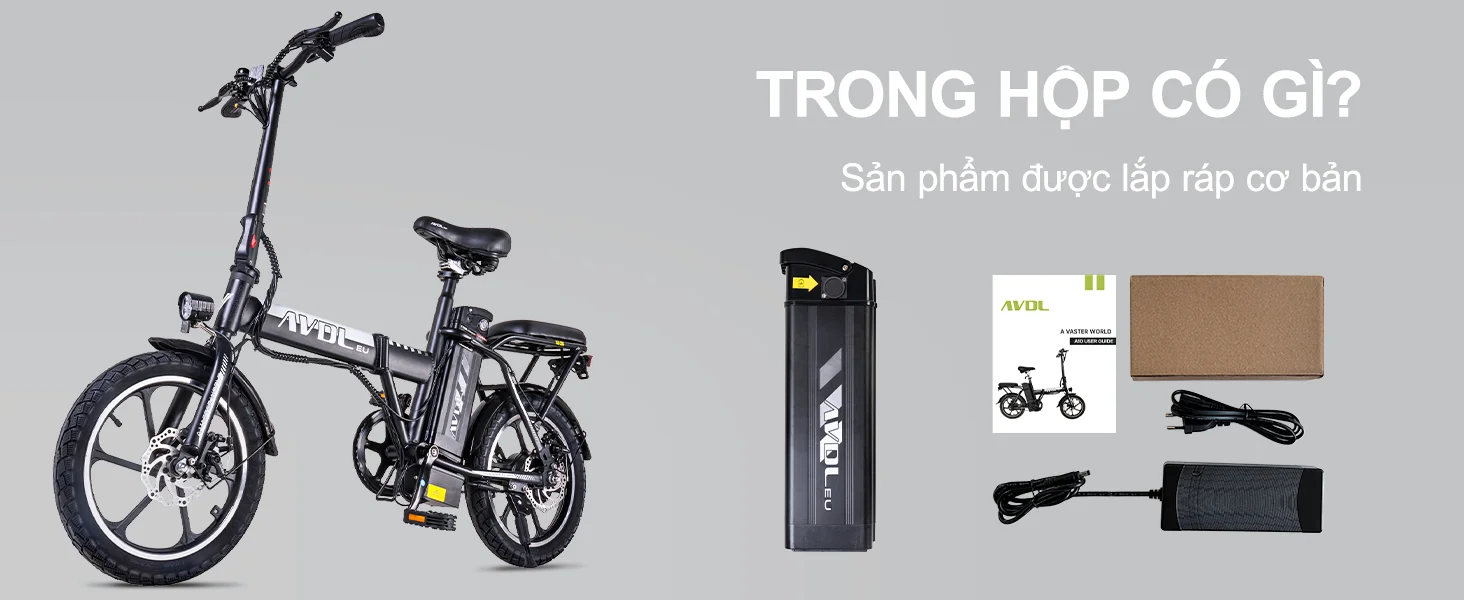 AVDLEU A10 E-Bike 16 Zoll, ausgestattet mit einem 36V 12,8Ah Akku und einem 250W Motor. Erreicht Geschwindigkeiten von bis zu 25 km/h mit einer Reichweite von 30–50 km – Detail 13
