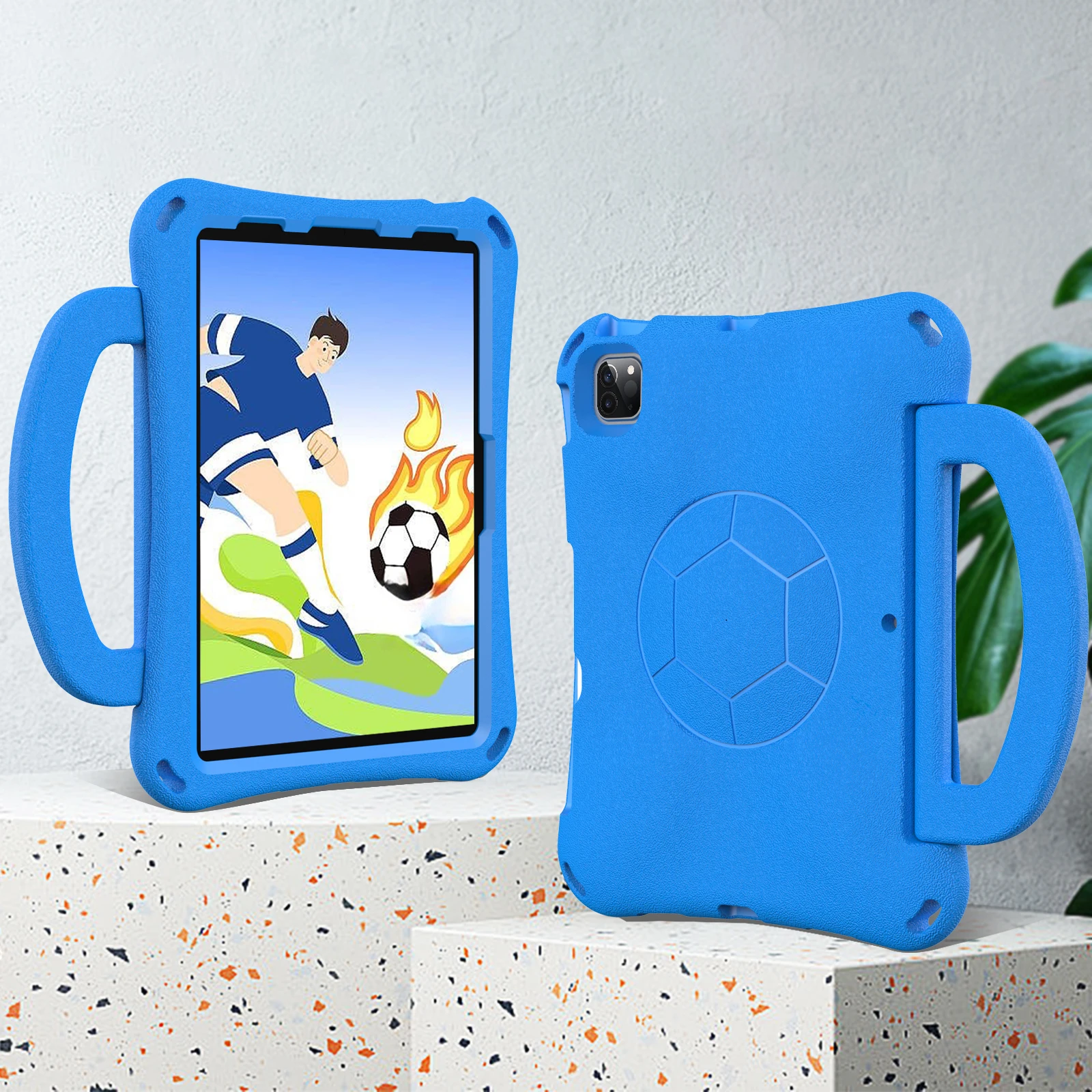 Lightweight and Shockproof Tablet Case with Handle