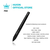 HUION PEN80 Graphic Tablets Pen Digital Pen Rechargeable Pen Black–P80