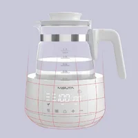 1200ml intelligent température constante régulateur de lait bouilloire en verre bébé lait en poudre bouilloire électrique multifonctionnel chauffe-lait 220V 5