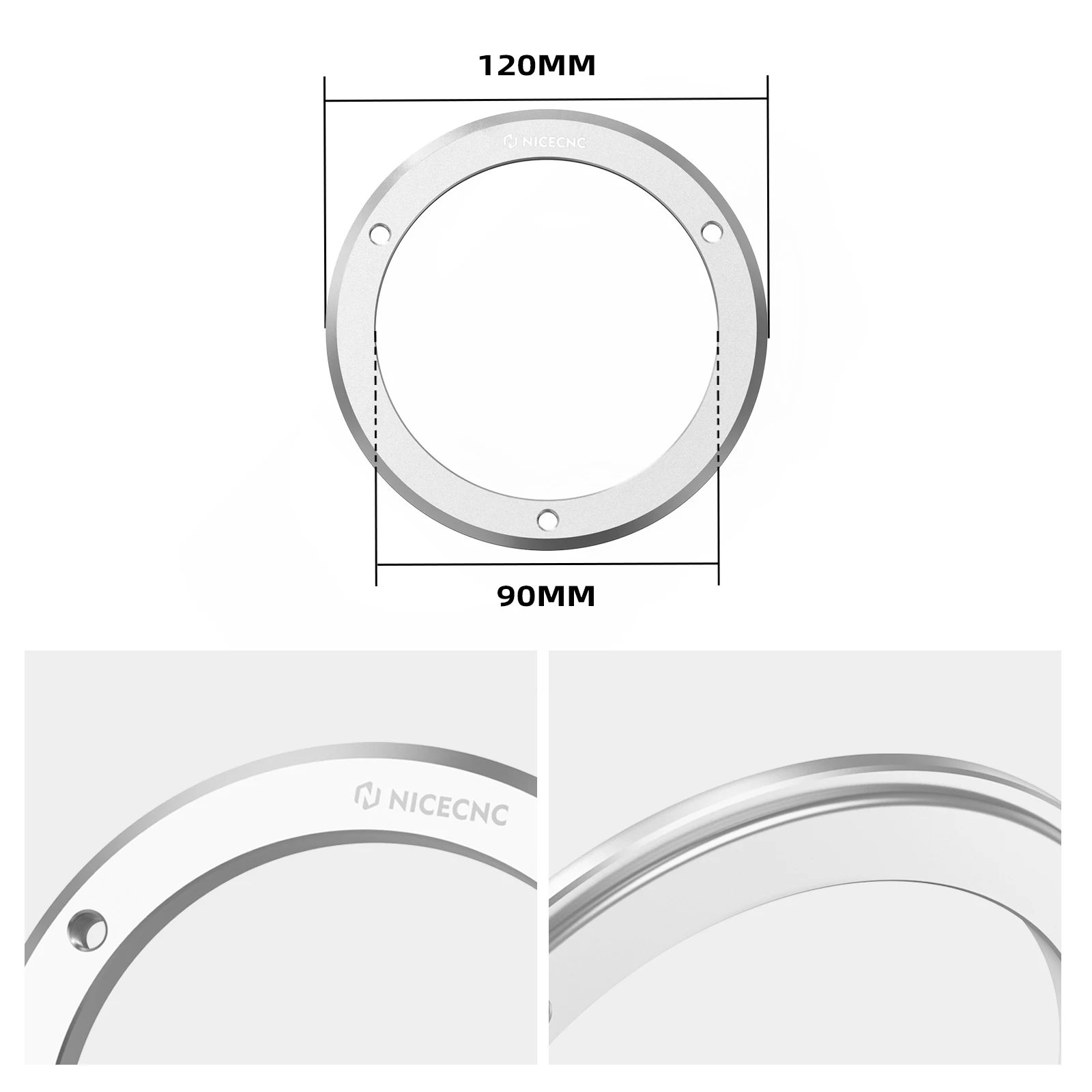 NICECNC Für KTM XC 250 XC 300 SX 300 2024 SX250 2023-2024 9 oz Schwungradgewicht 9 Unzen für Husqvarna TC 250 TX 300 2023-2024 – Detail 2