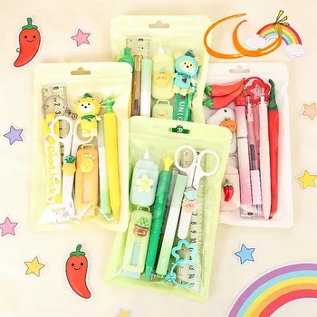 10-Piece Fruit Stationery Set 1