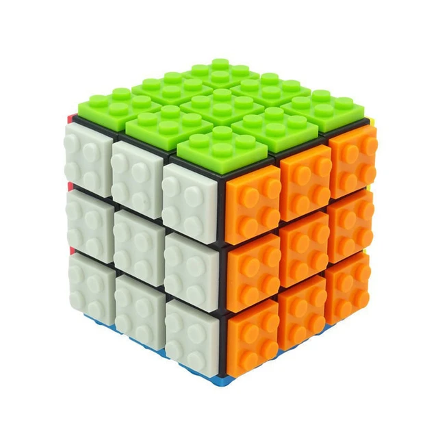 Cubo Mágico 3x3x3 Fanxin Lego Building Blocks Brick Toy