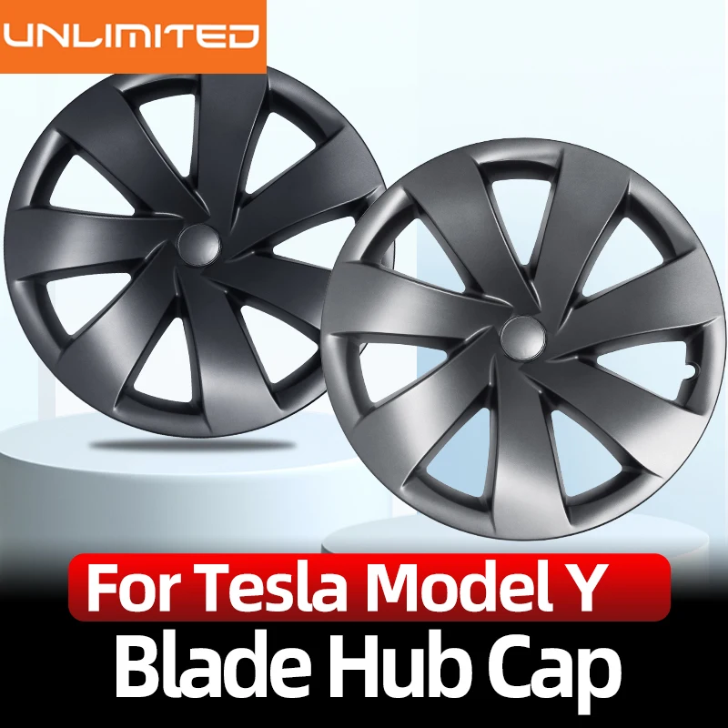 Car 19inch Hub Cover Blade Wheel Hub Cap Kit Replacement Hubcaps For