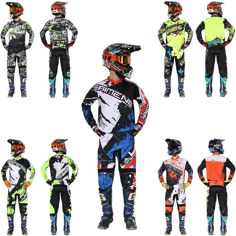 

High Quality Gear Set Motocross Suit Mountain Bike ATV MOTO MX Off-Road Racing Jersey Pants combination