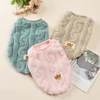 Cute Warm Cat Clothes Autumn Winter Fleece Sweater For Small Cats Dog Apparel Kitten Puppy Pullover Pet Sphynx Christmas Costume 2