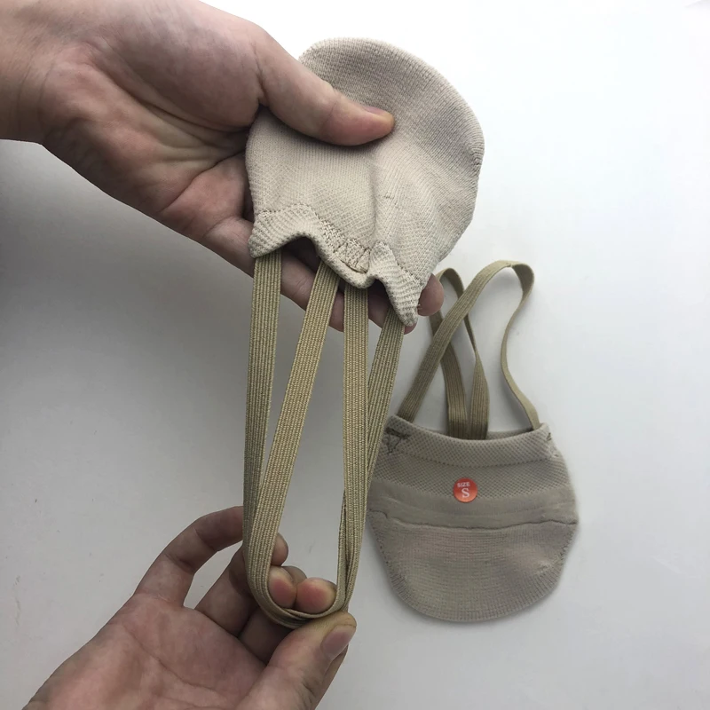 Professional Rhythmic Gymnastic Shoes Roupa Ginastica Gymnastics Skin Sole Shoes Beige Dancing Dance Protect Elastic Skin