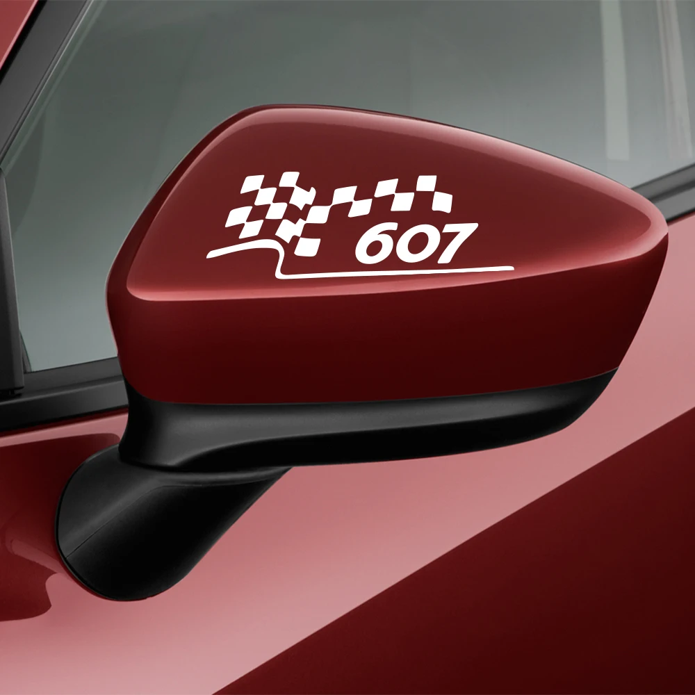 Sticker autocollant Peugeot 307 rétroviseur porte portière Voiture