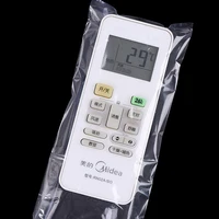 100pcs Remote Control Transparent PVC Heat Shrink Bag Hair Dryer Plastic Sealed Heat Shrink Film Dust Protection Box Household 1