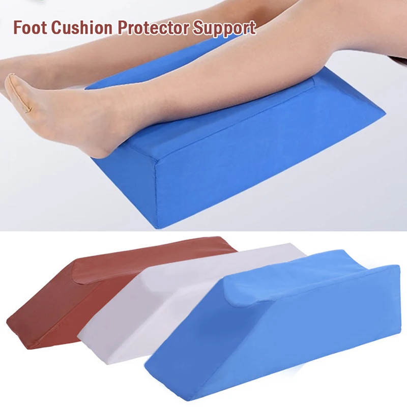 Foot Elevation Pillow Ankle Protector Support Elevated Foot Heel Pillow  Elevator Feet Foam Wedge Leg Rest Post Surgery Pillow Bed Pressure Sore