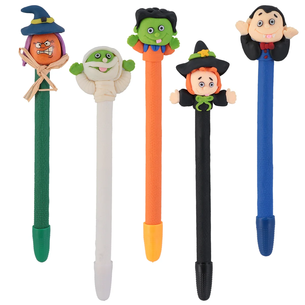 

5 Pcs Halloween Ballpoint Pen Christmas Bolis Cute Stationery Multicolor for School Supply Kawaii