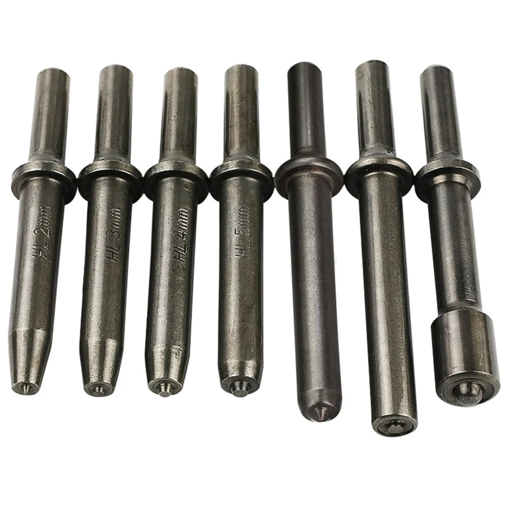Rivet Gun 1PC Pneumatic Rivet Head Tools Semi Hollow Solid Rivet Head Pneumatic Hammer Impact Nut Tool Air Tools