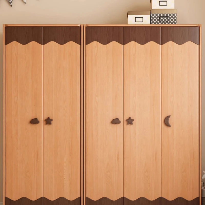 Bedroom Children's Wardrobes Cabinet Mobile Dressers Wardrobe Organizer Hangers Drawer Szafa Na Ubrania Modern Furniture CY50CW