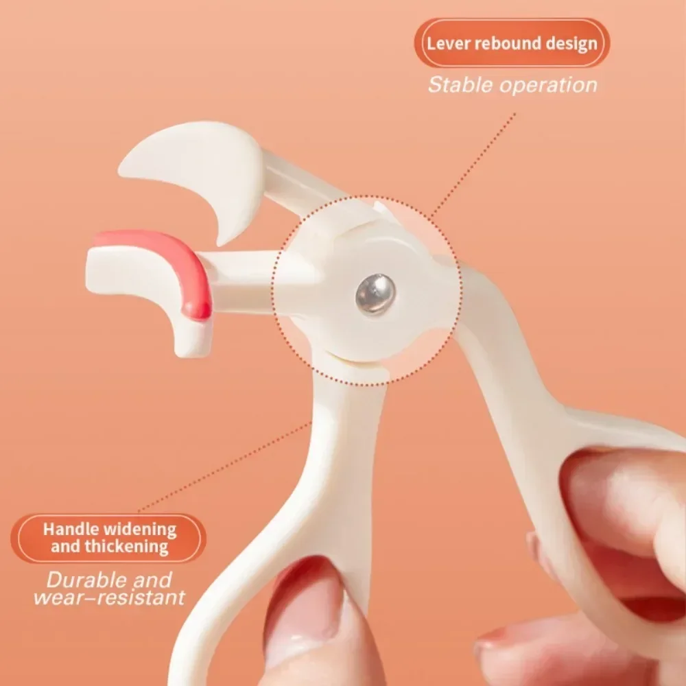 Natural Effect Eyelash Curler Cosmetic Tool Clip Silicone Pads Lash Curling Curler Fit All Eyelash Shapes Eye Makeup Tools