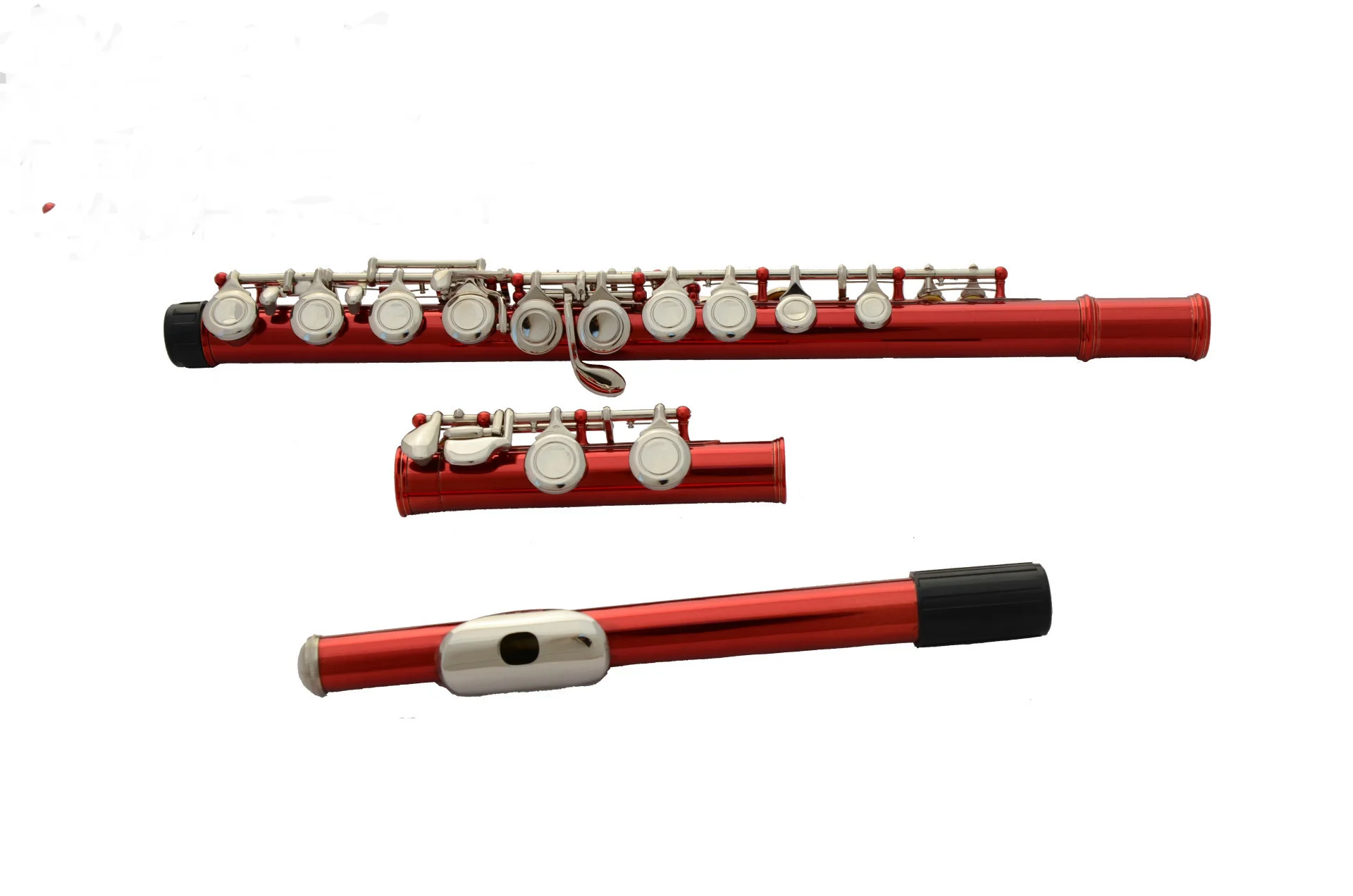 Premium Professional Flute Red key C key flute close hole 16 holes flute