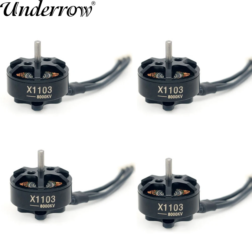 1/2/4 pcs Racing Edition X1103 8000KV Motor 2-3S Brushless Motor For FPV Racing Drone RC Quadcopter FPV DIY Models RC Parts