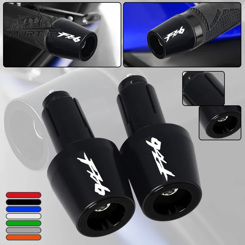 

For YAMAHA FZ1 FZ6 FZ8 FAZER FZ1S FZ6S FZ8N Fazer Motorcycles 7/8" 22mm Handlebar Grips Plugs Slider Handle Bar grips Ends Cap