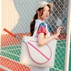2023 Tennis Bag Portable Shoulder Bag Fitness Sports Badminton Bag Women Tennis Racket Bag Female Tennis Handbag Gym Pack Tenis 2