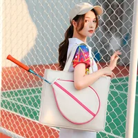 2023 Tennis Bag Portable Shoulder Bag Fitness Sports Badminton Bag Women Tennis Racket Bag Female Tennis Handbag Gym Pack Tenis 2