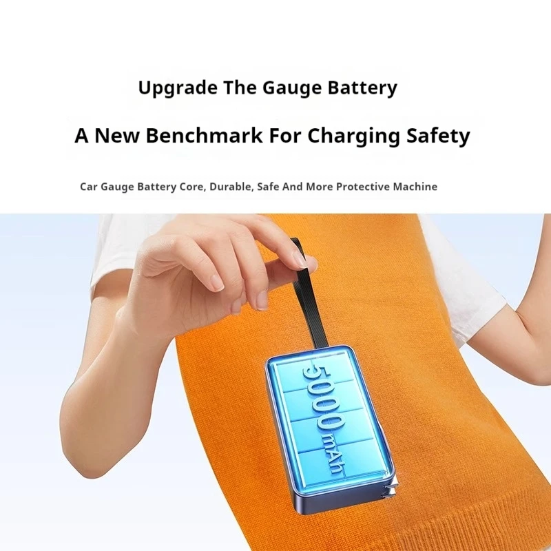 UGREEN 5000mAh 보조배터리 20W 휴대용 충전기 (플러그 포함) 3-in-1 질소 GaAs PD 고속 충전 모바일 전원 어댑터 (애플용)