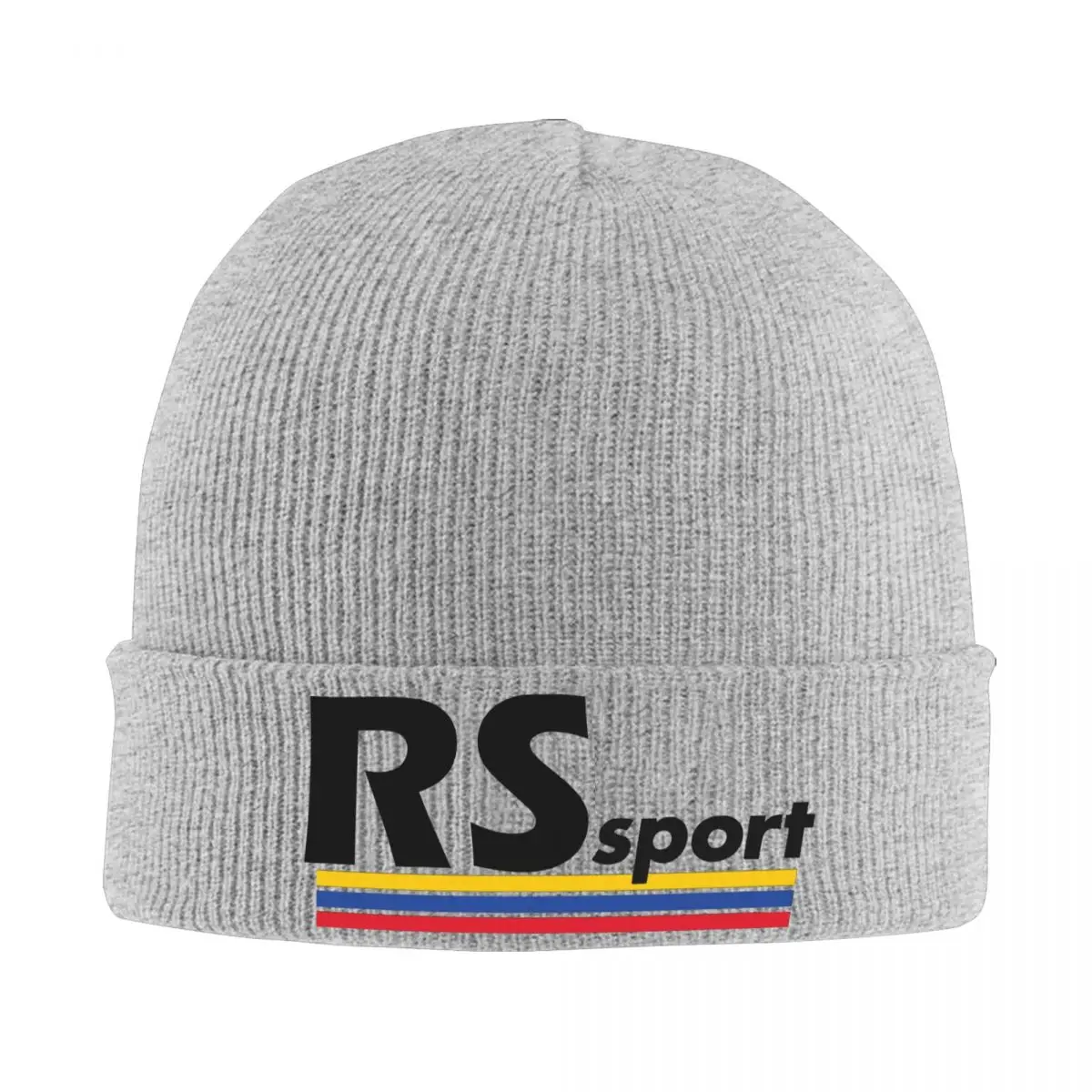 

RS Automotive Sport Racing Bonnet Hat Knit Hats Men Women Hip Hop Unisex Adult Winter Warm Beanies Cap