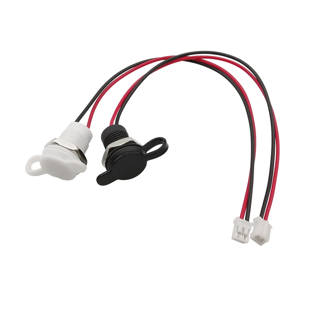 1 pcs Waterproof USB Connector Type-C Waterproof to Jst PH 2.0 nut locking plate Female High Current Fast Charging jack port
