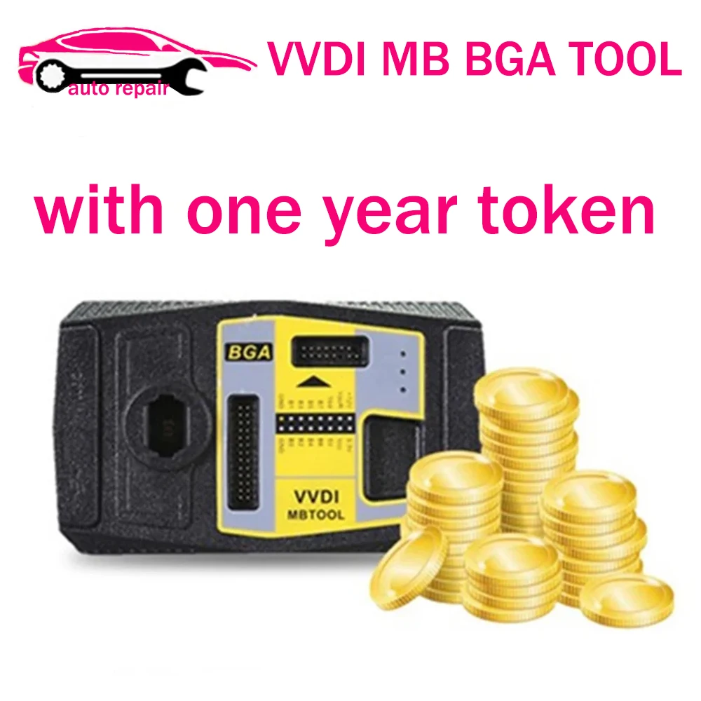 

2024 новый инструмент Xhorse VVDI MB BGA для инструмента программирования ключей Merced-es Ben-z с бесплатным токеном на один год для всех ключей