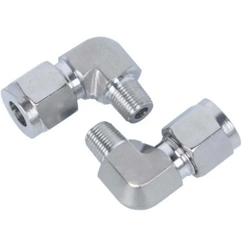 Male Elbow OD Tube - BSPT Thread 12MM X 1/2 - Foto 10