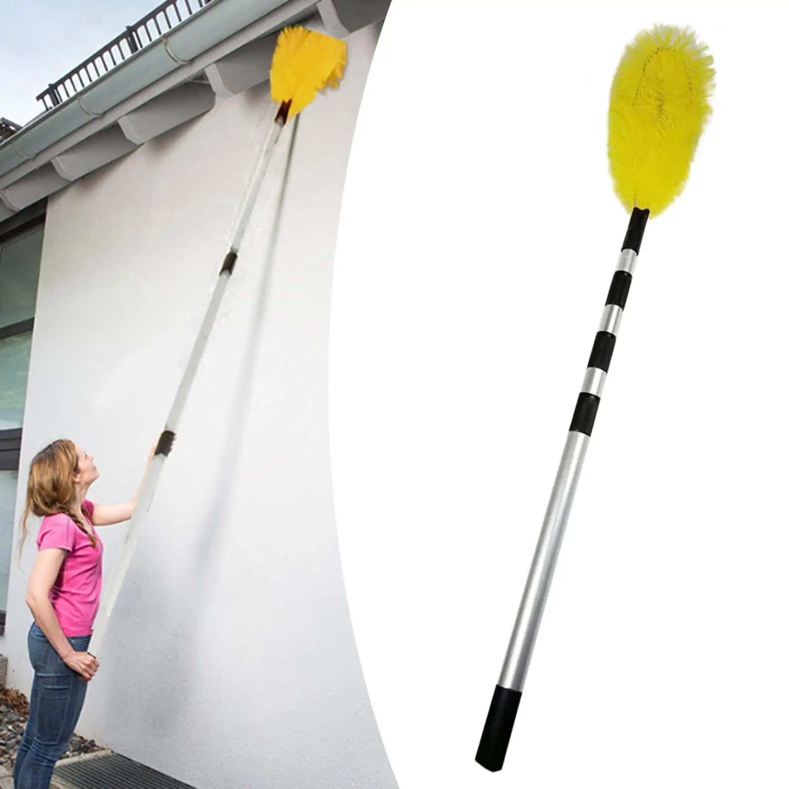 Gutter Cleaning Brush Simple Remove Leave Household Roofing Cleaner Tool