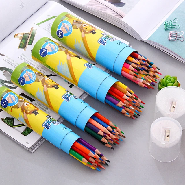 Liberty Cc-031 Map Series12 Color Lead Barreled Log Color Lead Easy  Coloring Children Student Hand Drawing Suit Art Supplies - Wooden Colored  Pencils - AliExpress