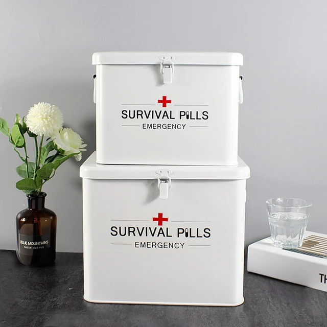 First Aid Kit Medical Box Organizer