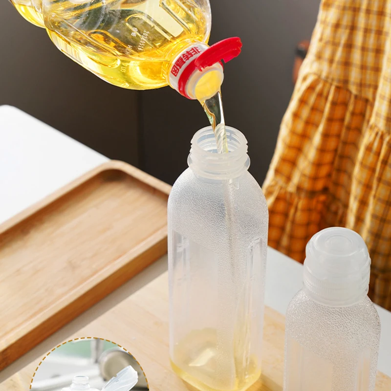 Oil Bottle Squeeze Dispenser Olive Vinegar Cooking New Tool