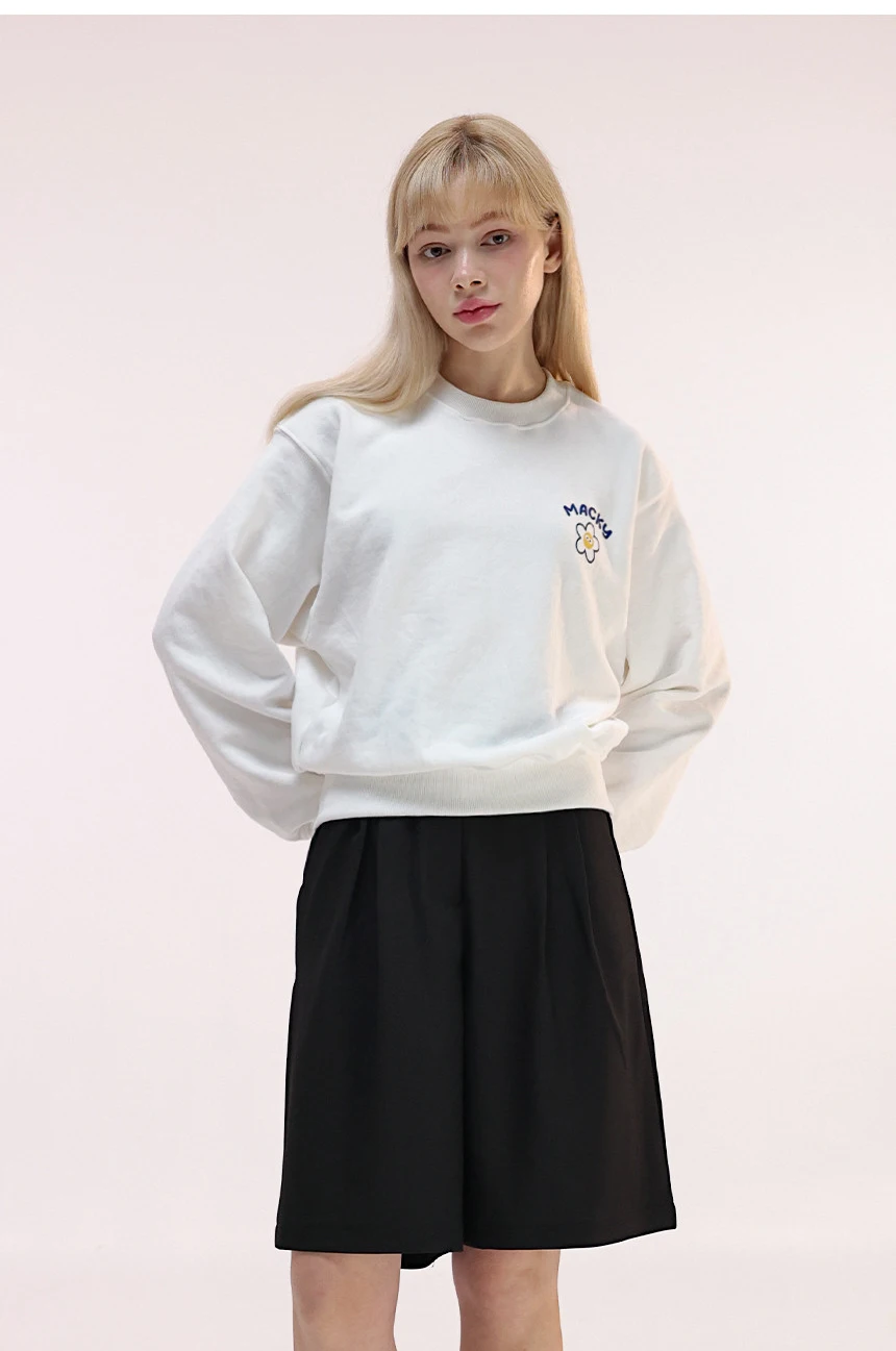 Y2K Clothing Korean New Women's Pullover Spring and Autumn Fashion Golf Wear Women's Golf Sweatshirt