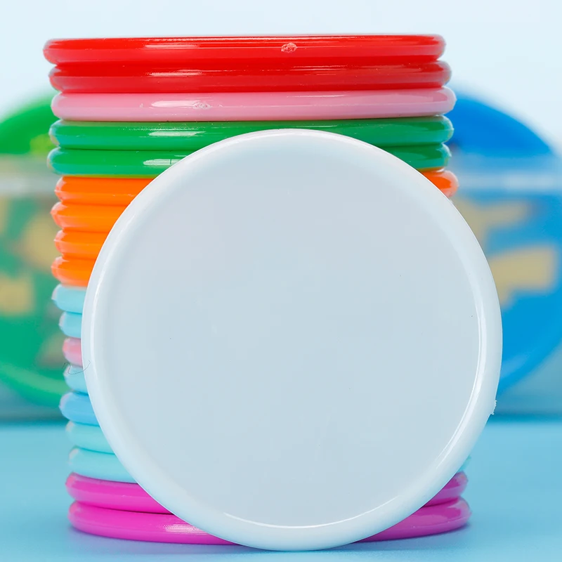 Poker Chips 100pcs Plastic Counting Tokens For Bingo Game Board Games Math Teaching