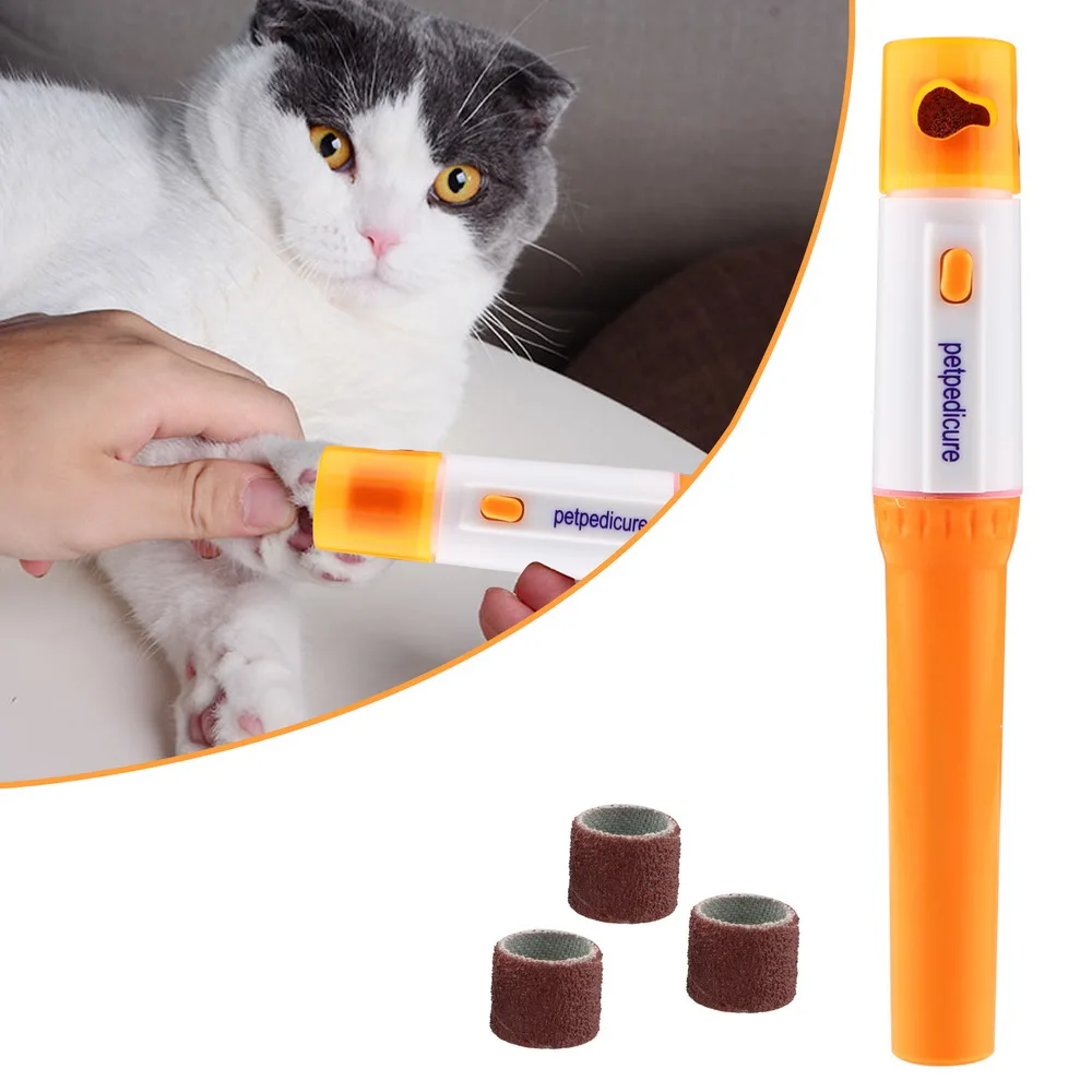 Pet Products Nailclippers Nail Trimmer Electric Pet Nail Grinder Cat Claw Scissors Professional Dog Clippers Dog Supplies pet nail clipper pet nail grinder