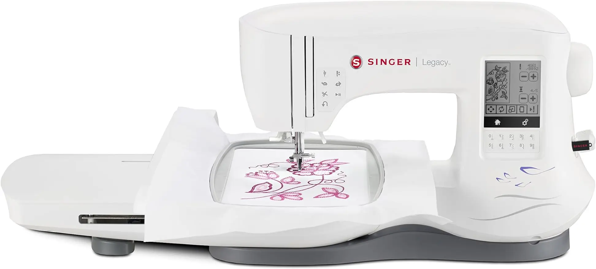 Legacy SE300 Embroidery Machine with 200 Built-In Embroideries, LCD Touch Screen, & 250 Built-In Stitches-Sewing Made Easy