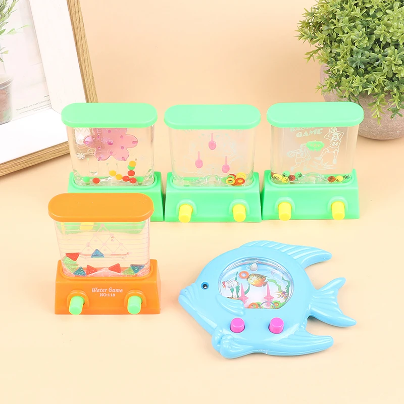 Fish Ring Toss Game Water Ring Handheld Water Game Handheld Fishing Toys Decompression Toys