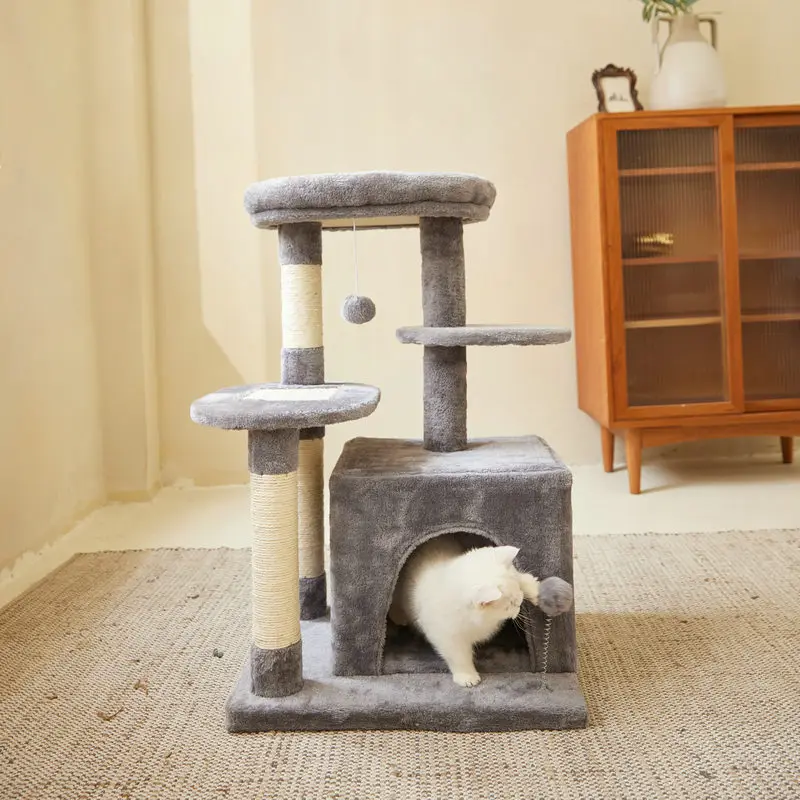 CatClimbingFrameWallMountSetJumpingPlatformCatTreeReplacement