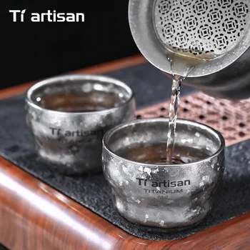 Double Layer Gourd Shape Teacup 1