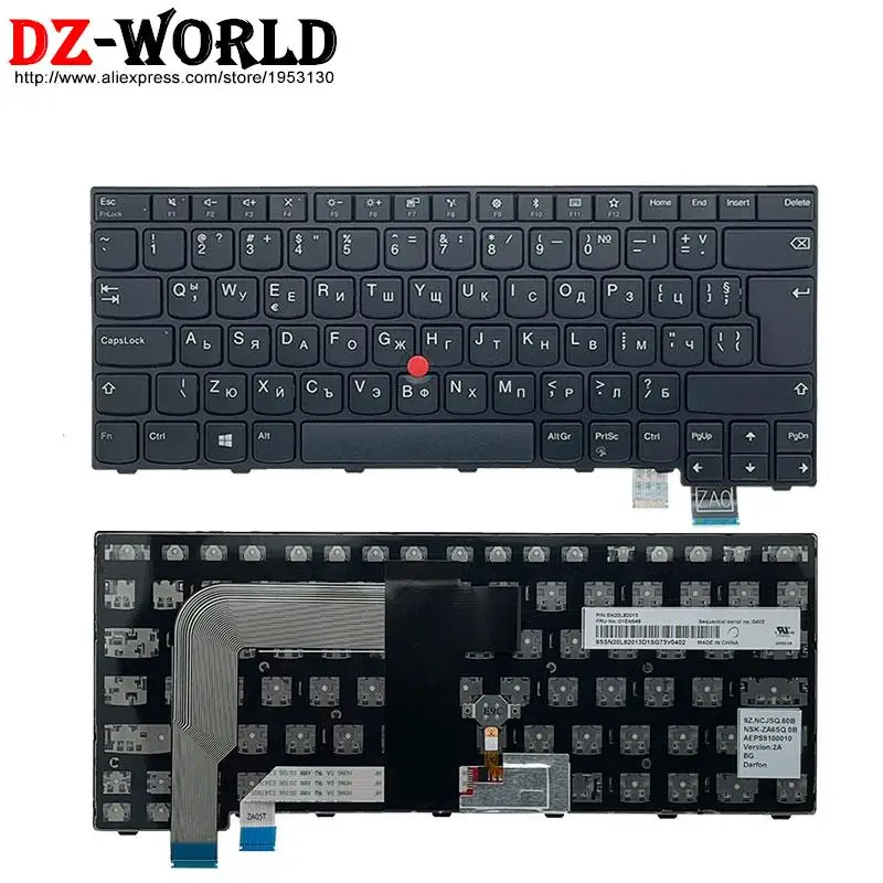 Teclado do Portátil para Lenovo Thinkpad 13 Gen T470s s2 g1 g2 T460s si dk hu ee fr sk cz Não Cfr se fi ch pt bg is - Imagem 5