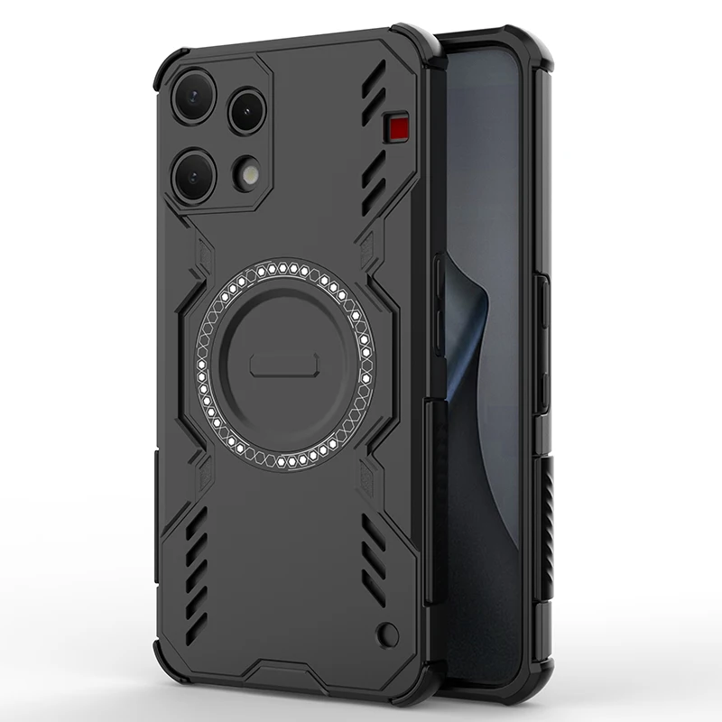 Magnetic Heat-Dissipation Shockproof Phone Case with Non-Slip Protection