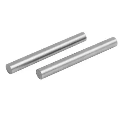 

11mm Dia 100mm Length HSS Round Shaft Rod Bar Lathe Tools Gray 2pcs