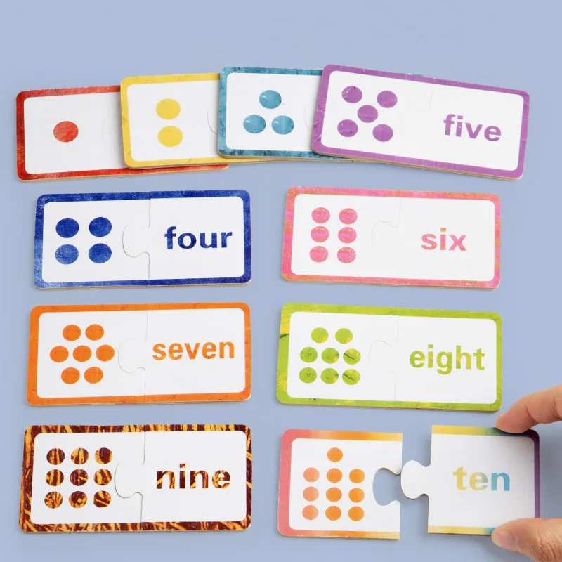 Wooden Number Puzzle Toy 5