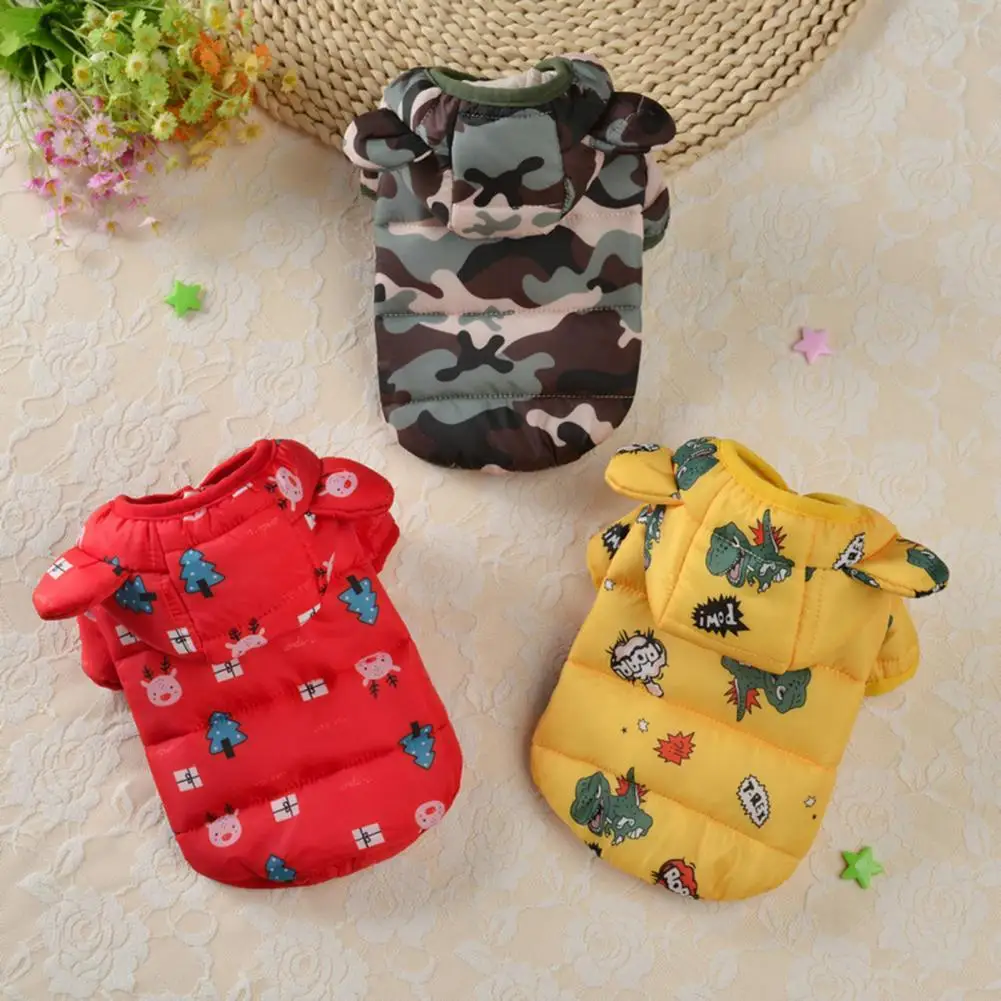 Dog Down Coat Cardigan for Winter