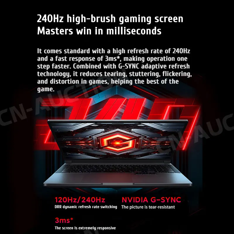 Xiaomi Gaming laptop Redmi G Pro Core i9-14900HX/ i7-14650HX GeForce RTX 4060  16GB/32GB DDR5 1TB SSD 16-inch 240Hz Screen PC 5