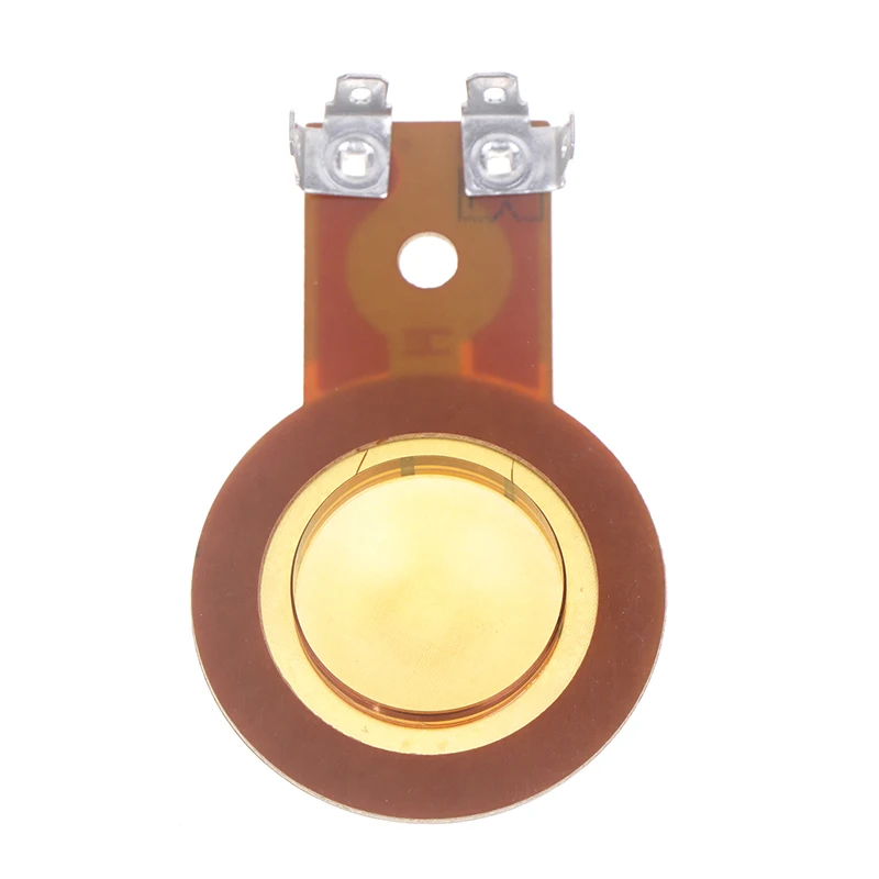 /KQM/1PC Diy 액세서리 25.4mm 혼 트레블 필름(브래킷 포함) 수지 멤브레인 드라이브 헤드 트위터 보이스 코일 사운드 필름 버저
